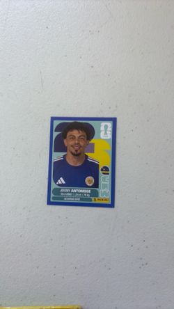 JEREMY ANTONISSE/CURACAO/ WORLD CUP 2026 BLUE OUTLINE STICKER