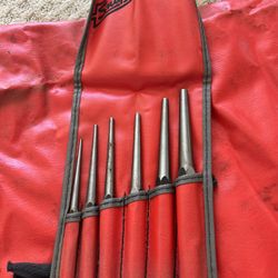Snap-on Punch Set  6 PCs