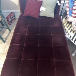 Burgundy Futon