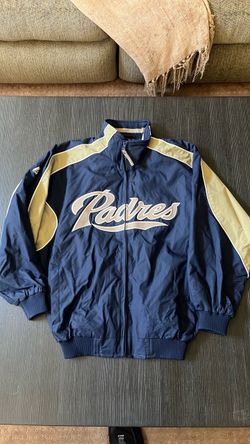 San Diego Padres Baseball Dugout Zip Up Jacket