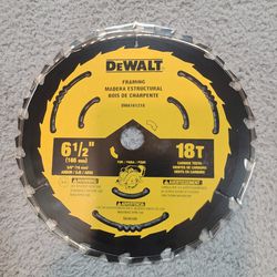 DEWALT DWA161218 6-1/2-Inch 18-Tooth Circular Saw Blade