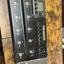 POD HD500X Pedalboard