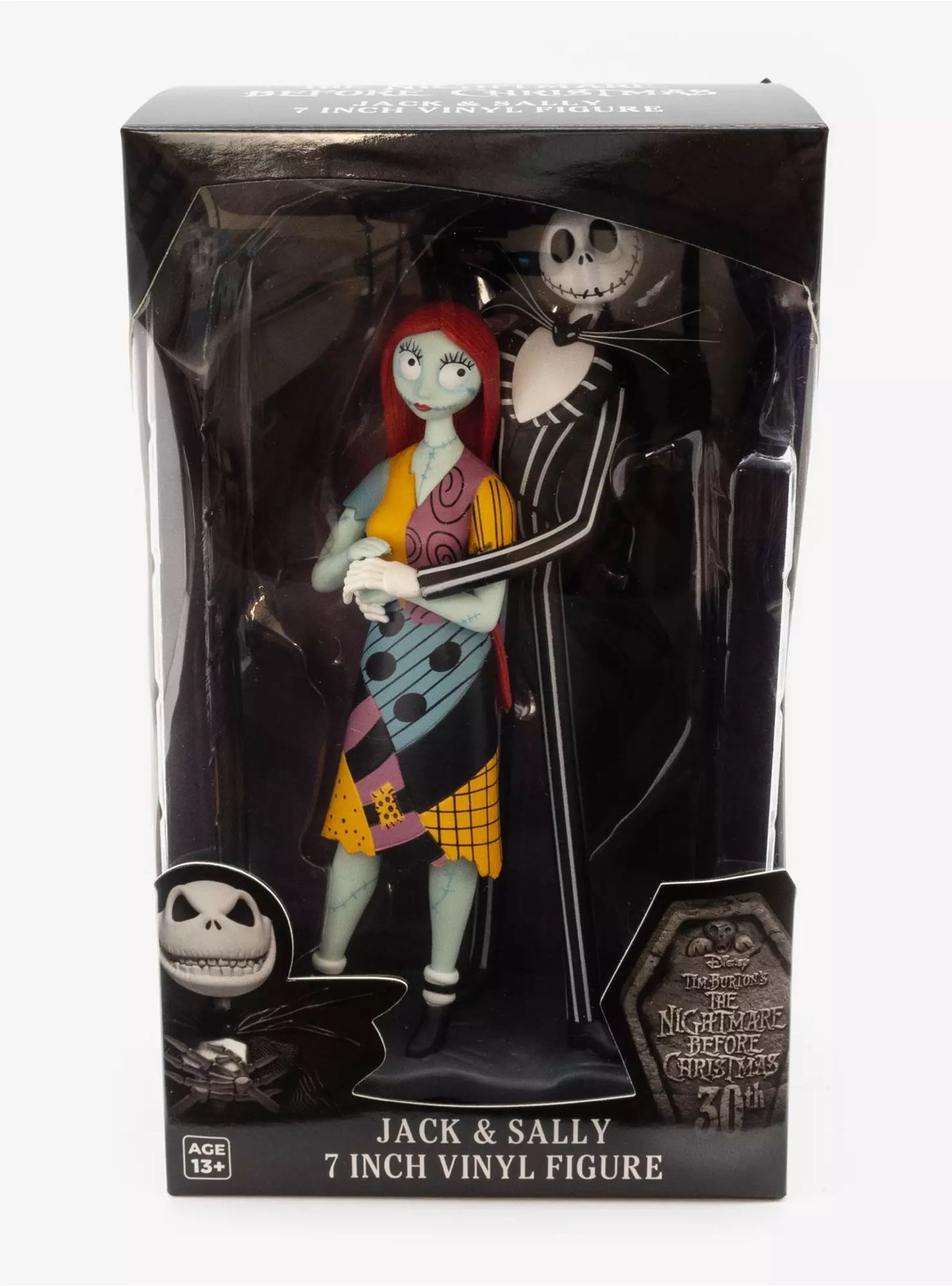 The Nightmare Before Christmas Jack & Sally 7” Vinyl Figure