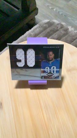 Ndamukong suh authentic Jersey Detroit lions Rookie card 26/50