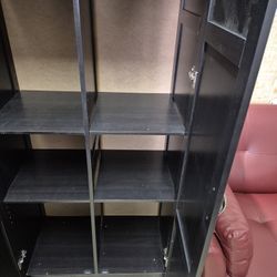 Tall cabinet With shelves