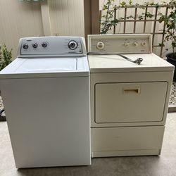 Washer and Electric Dryer 