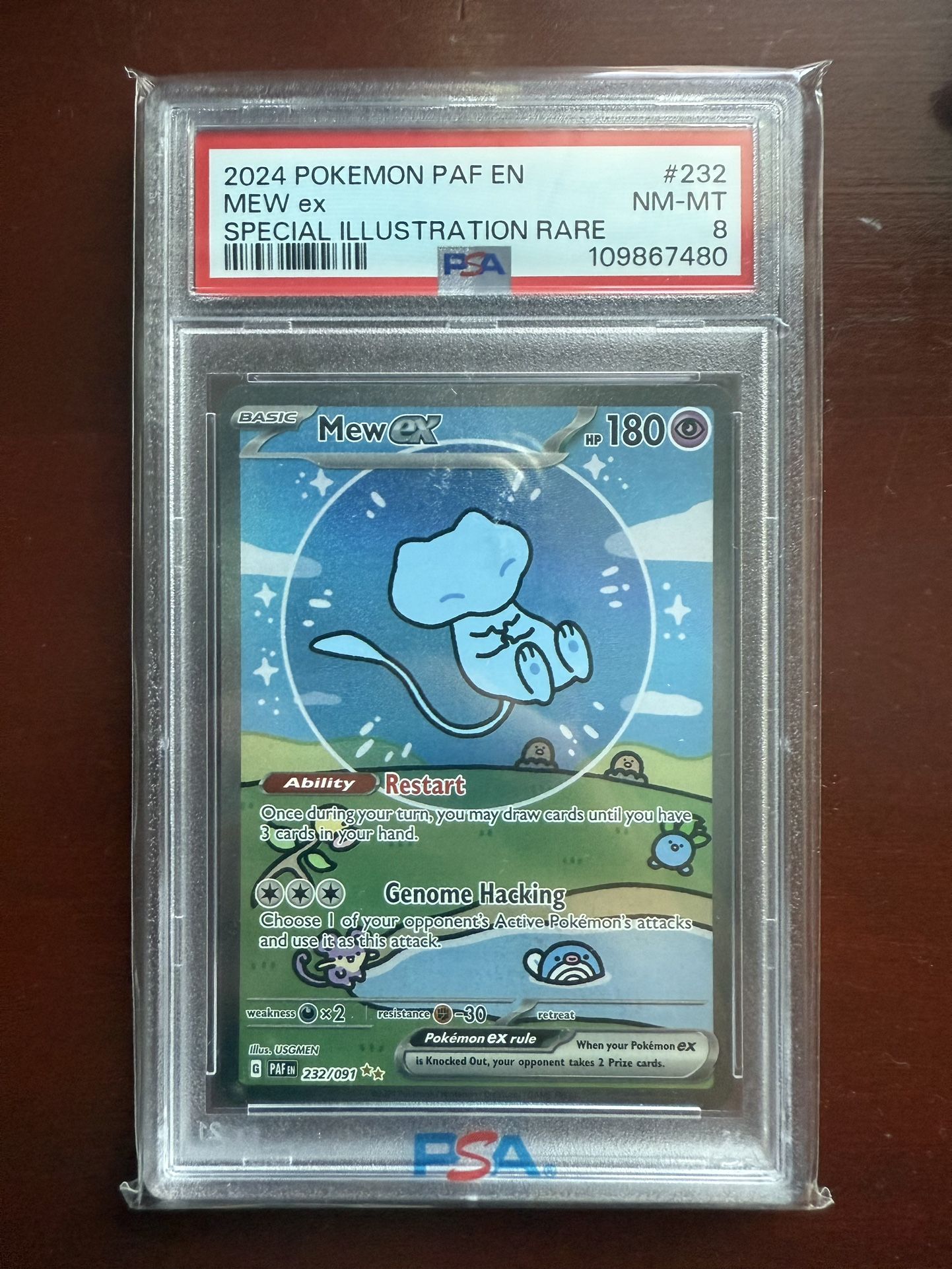 BUBBLE MEW PSA 8