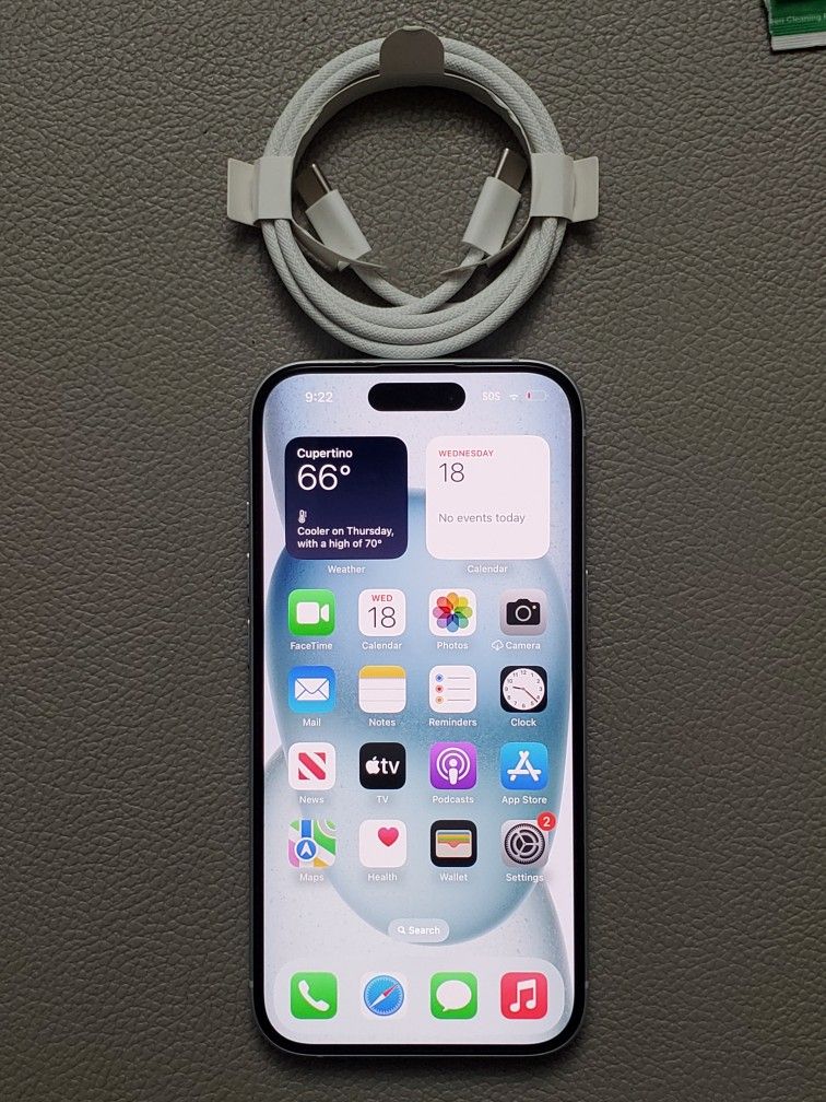 IPHONE 15 128GB UNLOCK ANY CARRIER IN GREAT Condition