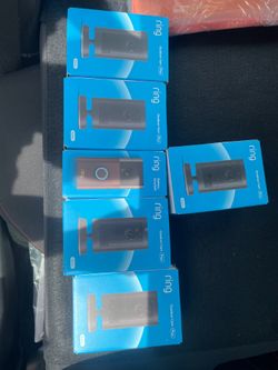 Ring door an outside cameras black