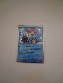 Keldeo Chaos Rising Promo Card