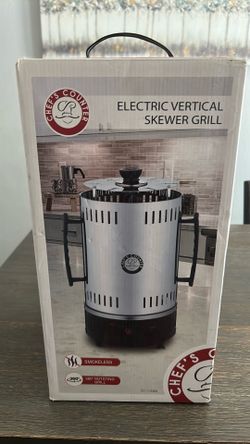 Electric skewer grill