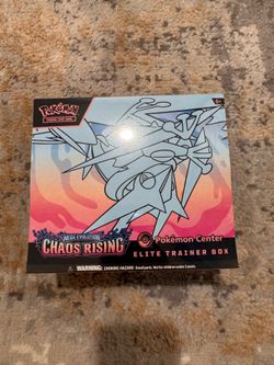 Pokemon Center Chaos Rising Elite Trainer Box