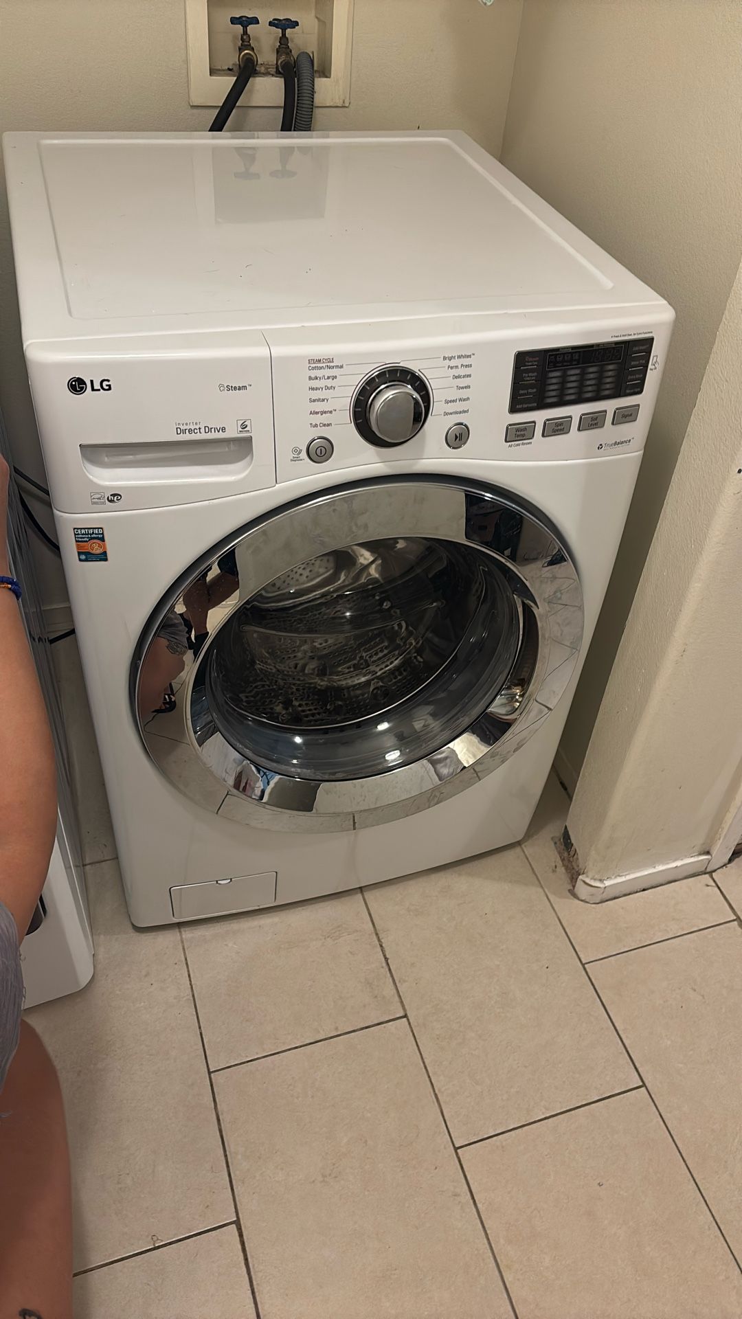 LG washer W/ Kenmore Dryer