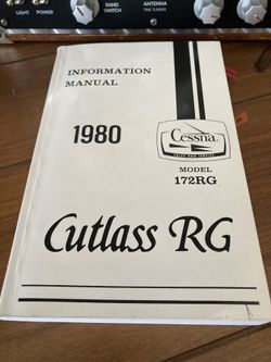 Cessna 172RG - Cutlass RG Information Manual