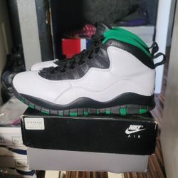 Jordan 10 Seattle Great Cond. Sz 11 $135