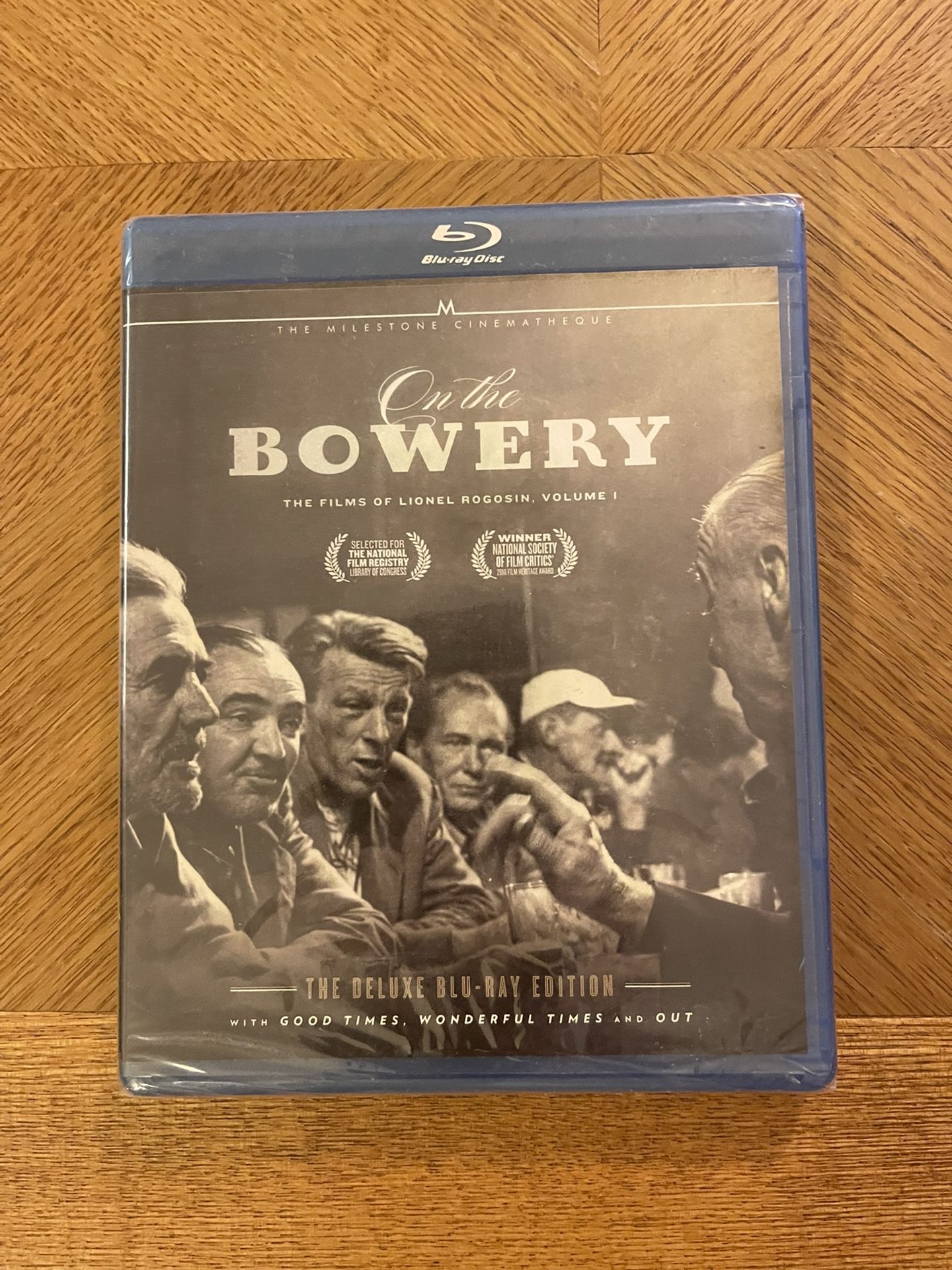 On The Bowery Lionel Rogosin bluray NEW OOP
