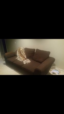 Brown couch