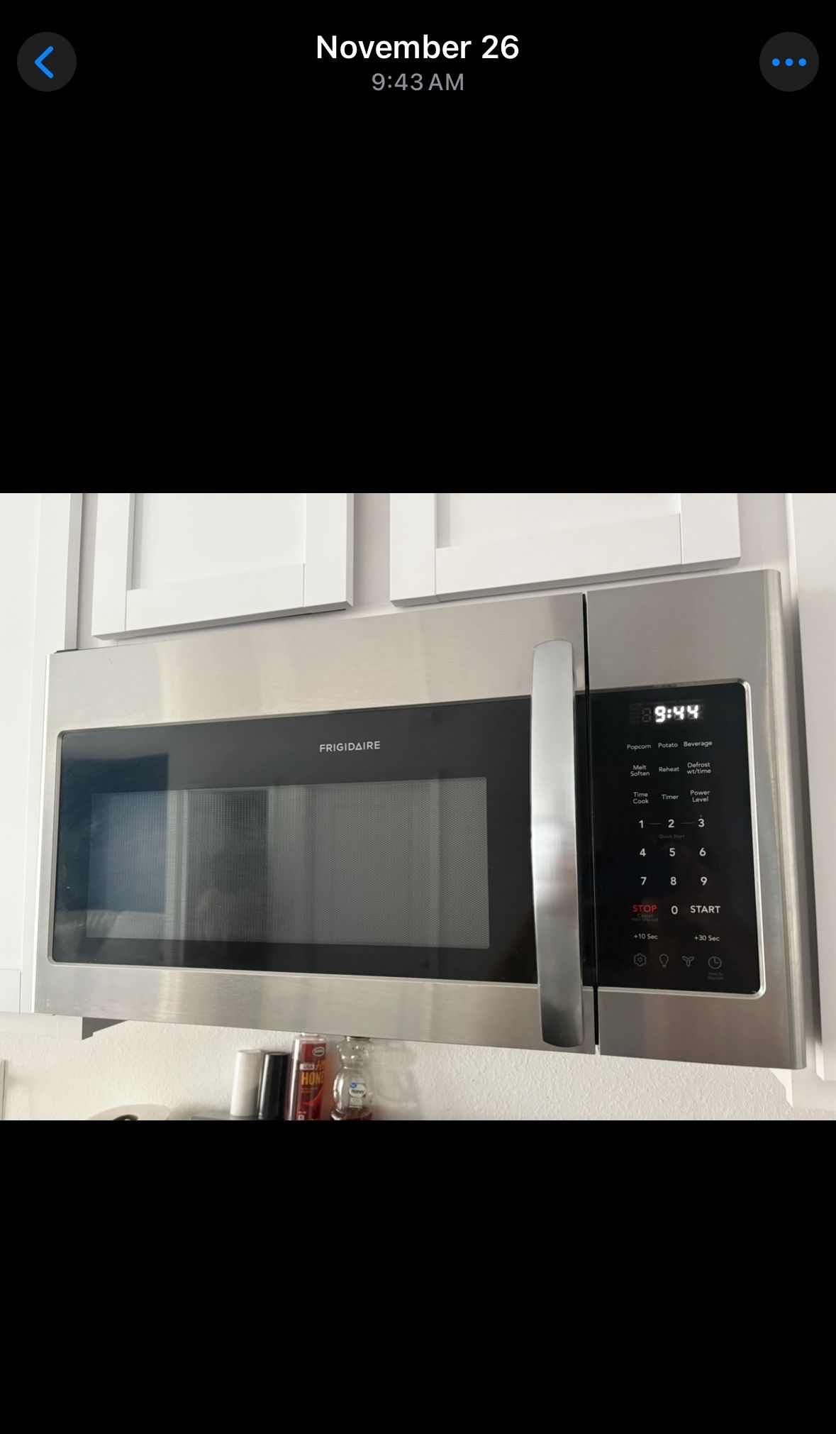 Over Range Microwave