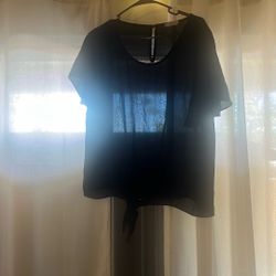 Xl Black Blouse