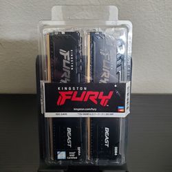 PC Ram DDR4 16gb (2x8gb)-Brand New