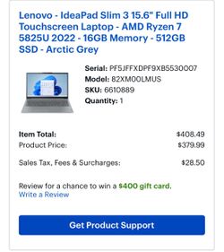 Lenovo ideapad slim 3 512gb ssd 2022