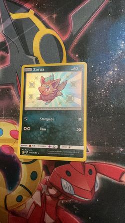 Zorua hidden fates Pokémon