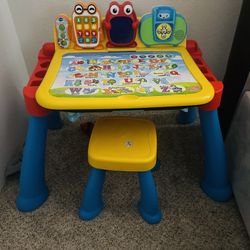 Book Shelf, Activity Desk And Book 