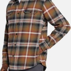 Orvis Men's Plaid Button Up Shirt 