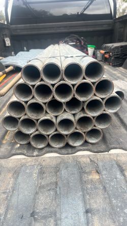 6ft tall galvanized fence post