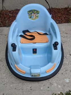 Bluey Kids Bumper car w/ charger