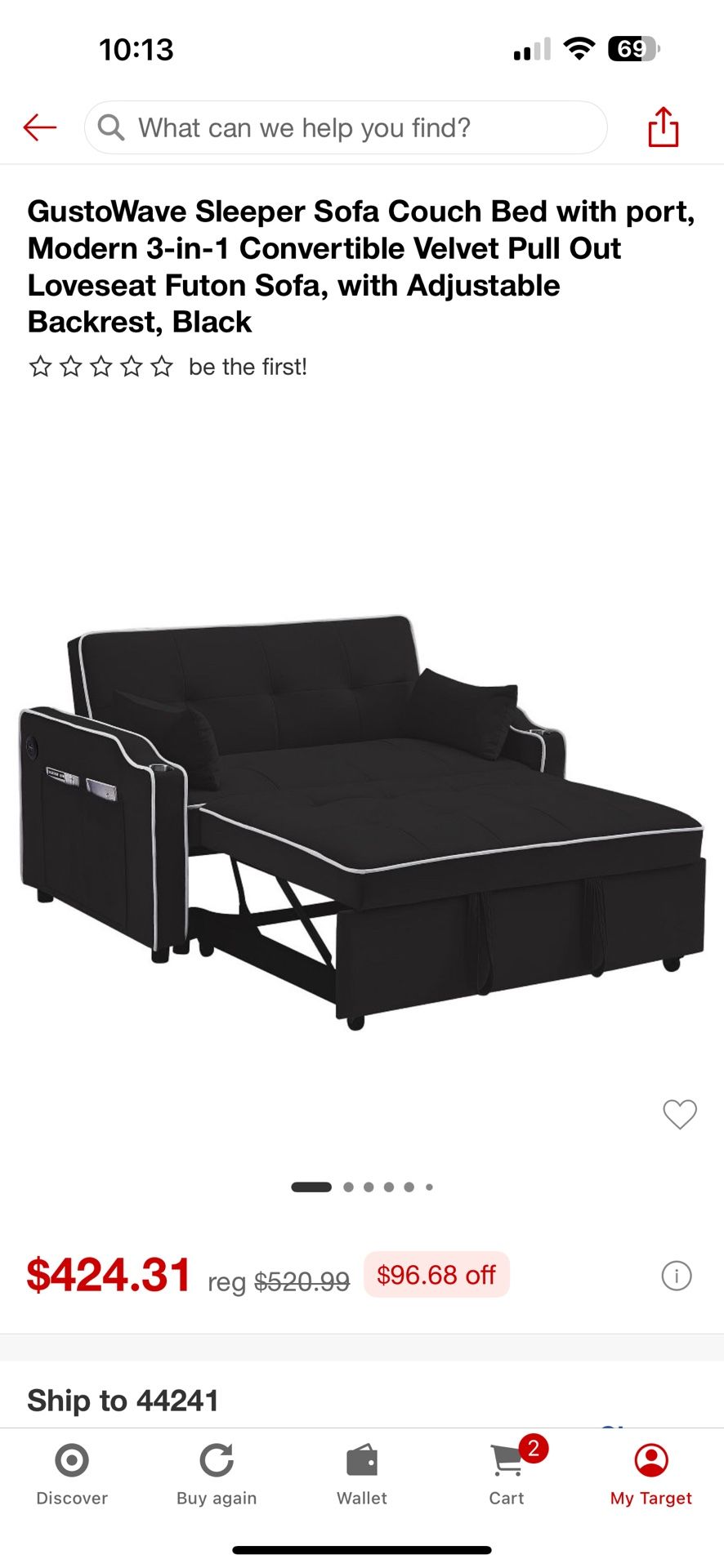 Full Size Pull-out Couch