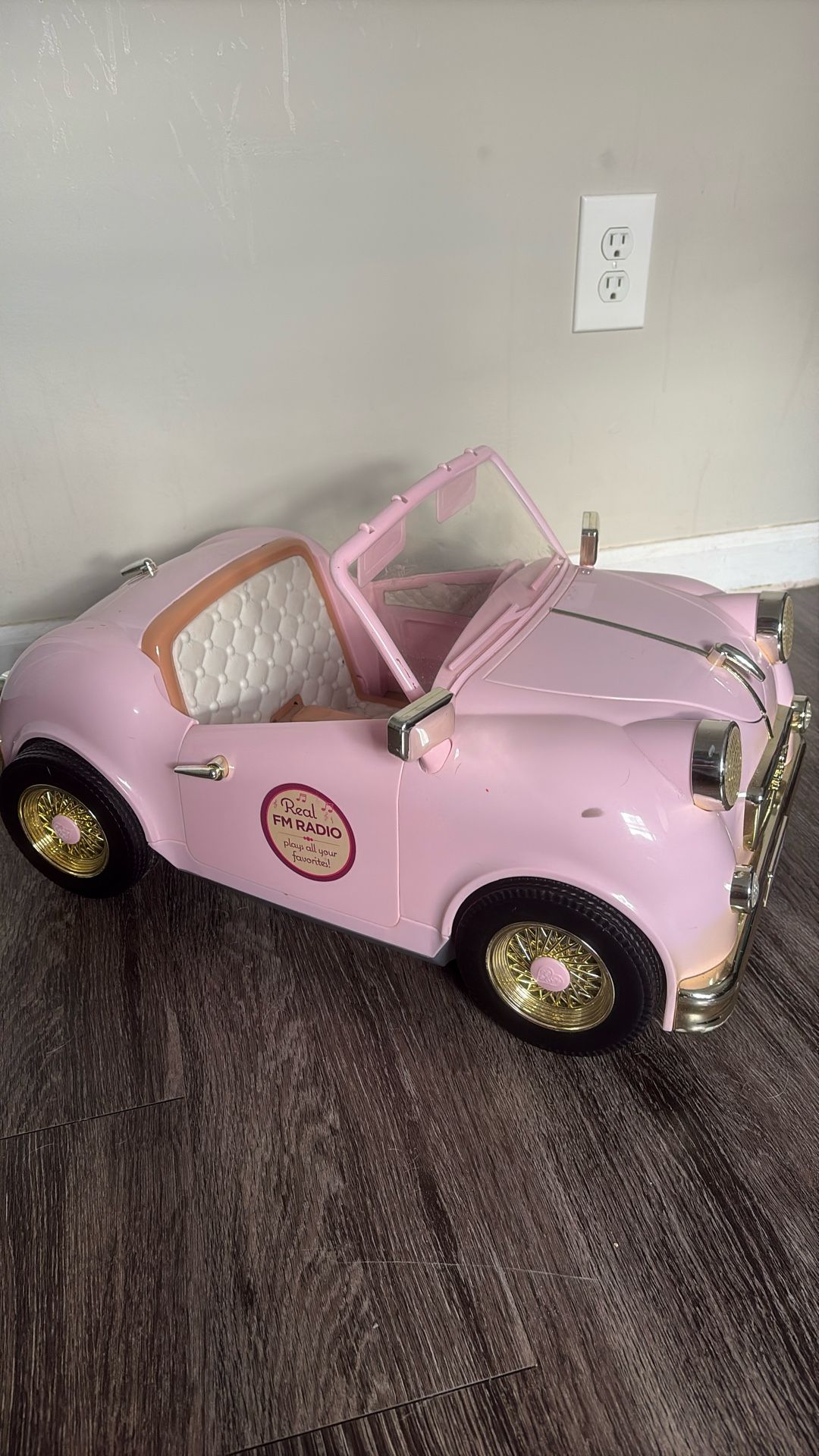 Pink American Girl Doll Car