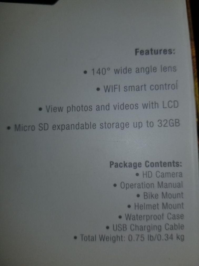 Brand New Hype IFX HD 1080p Action Camera for Sale in Moreno Valley