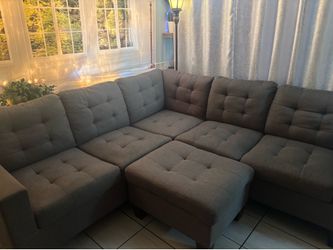 Dark Grey Sectional Sofa