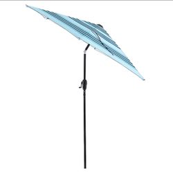 STYLE SELECTIONS PATIO UMBRELLA  DIMENSIONS 7.5FT