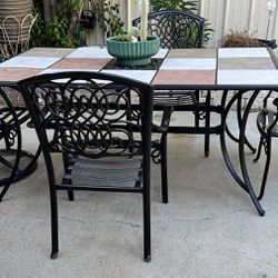Outdoor Dining Table Set 