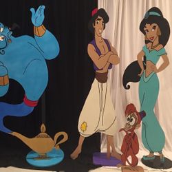 Aladdin Party Props