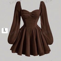 Large Brown Dress