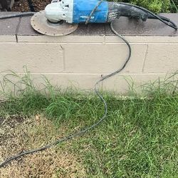 Hercules Corded Angle Grinder with Diamond Blade