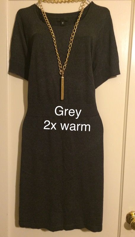 2x warm Dresses
