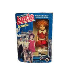 Vintage 1982 Knickerbocker The World of Annie 6” Annie Doll Figure Little Orphan