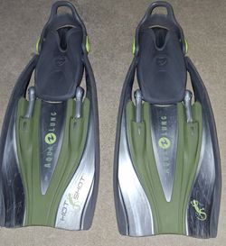 Aqua Lung HotShot Open Heel Scuba Diving Fins