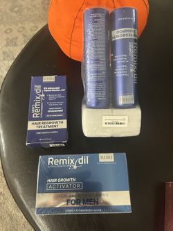 Minoxidil for Men | 5% Minoxidil Hair Regrowth Treatment-1 month supply, activator, shampoo