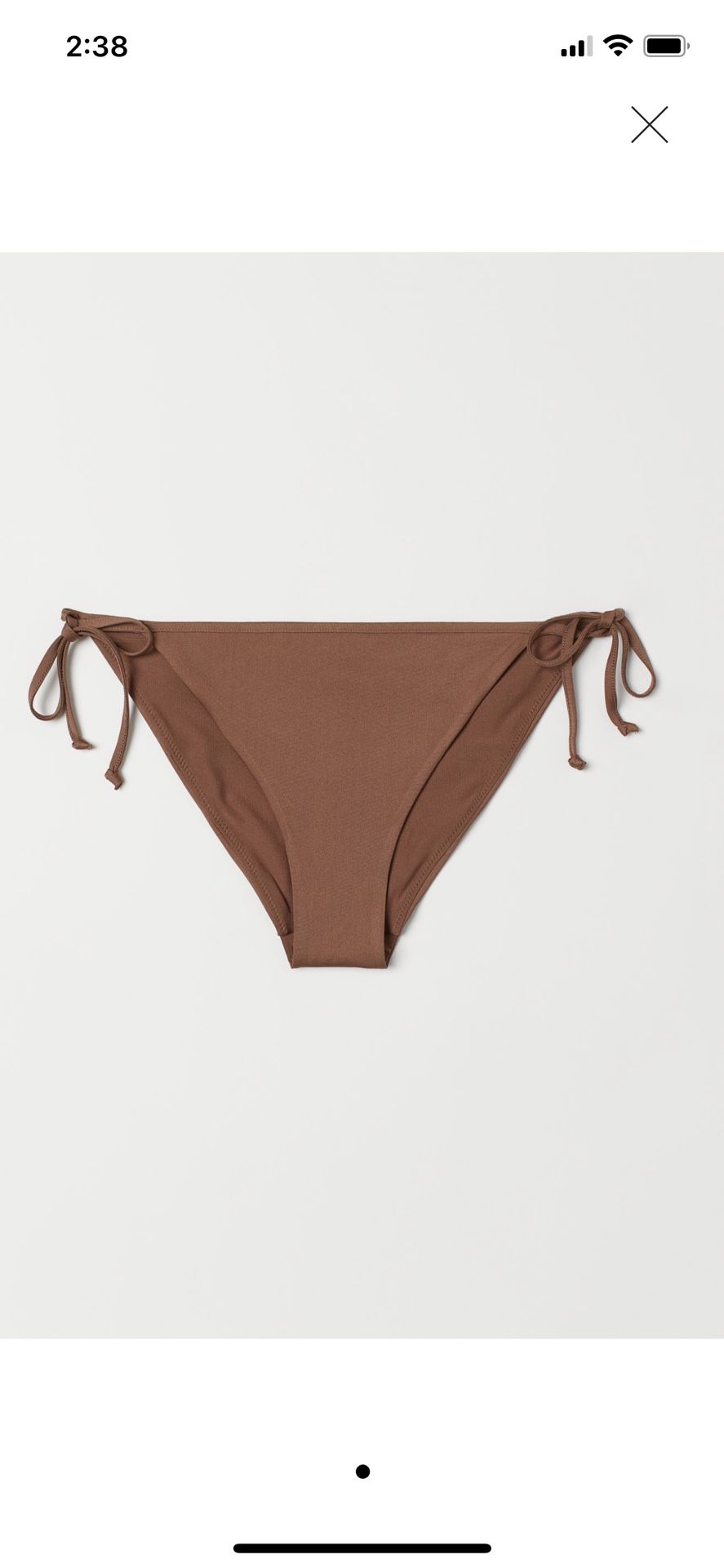 H&M Tie Bikini Bottoms