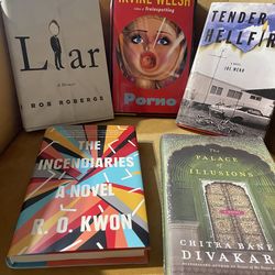 New author signed hardcover books