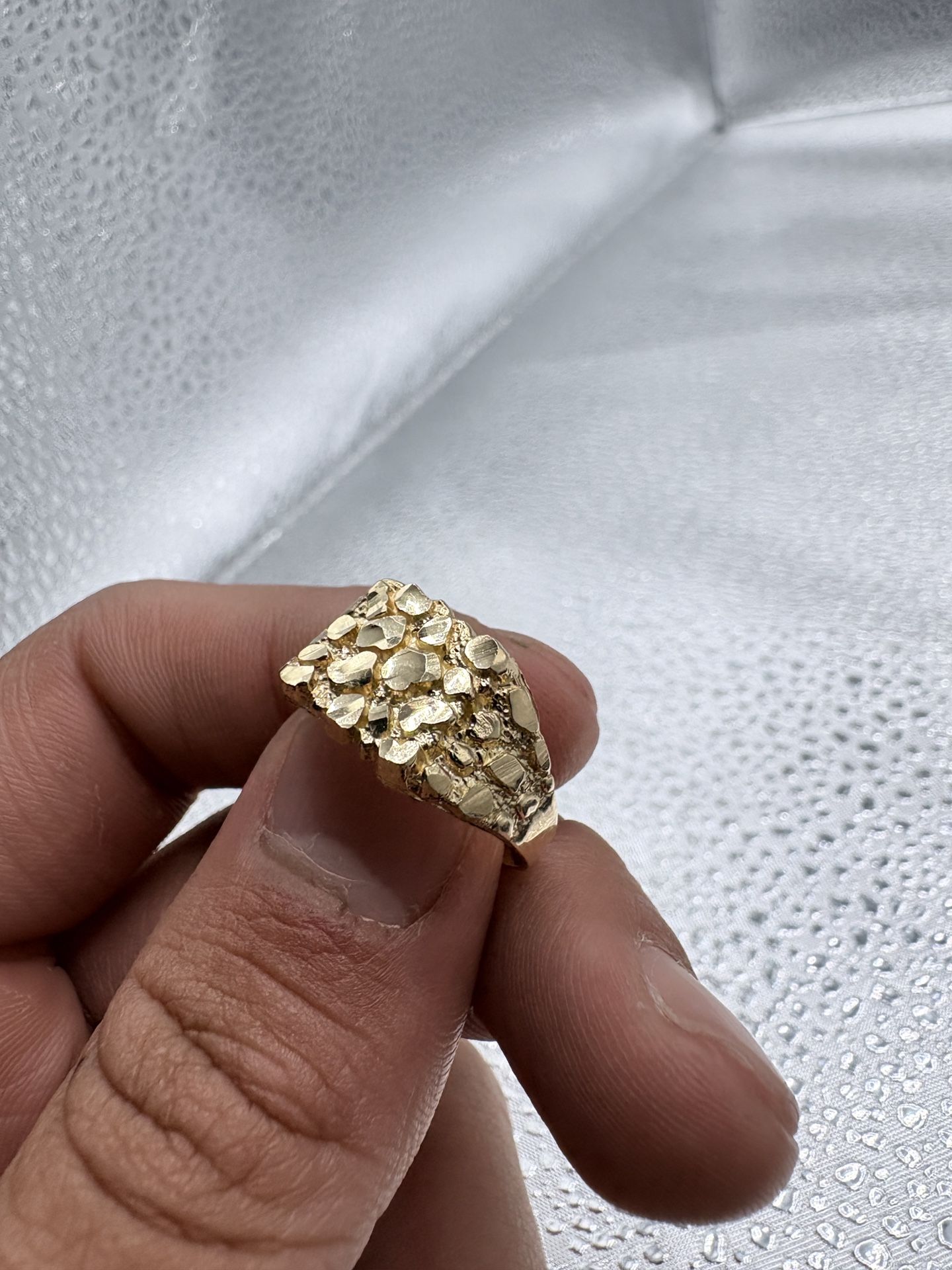10k Gold Nugget Ring