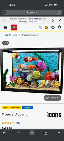 Lego Tripical Aquarium