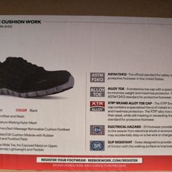 Reebok 10.5W Hard Toe