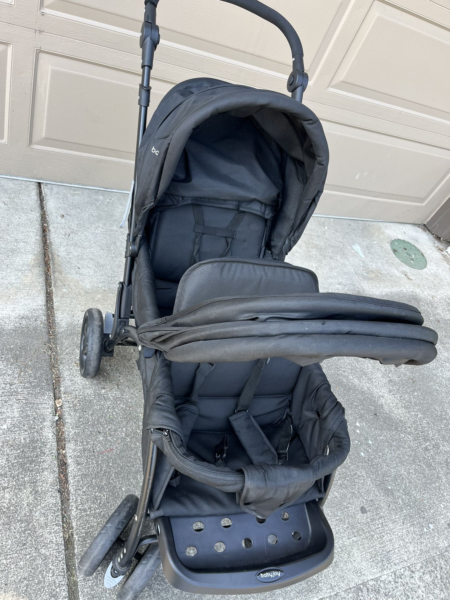 Babyjoy double stroller (in Des Moines)