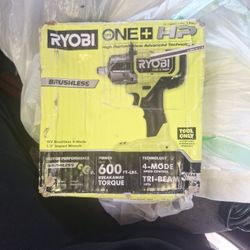 ONE+ HP 18V Brushless Cordless 4-Mode 1/2 in. Impact Wrench (Tool Only)